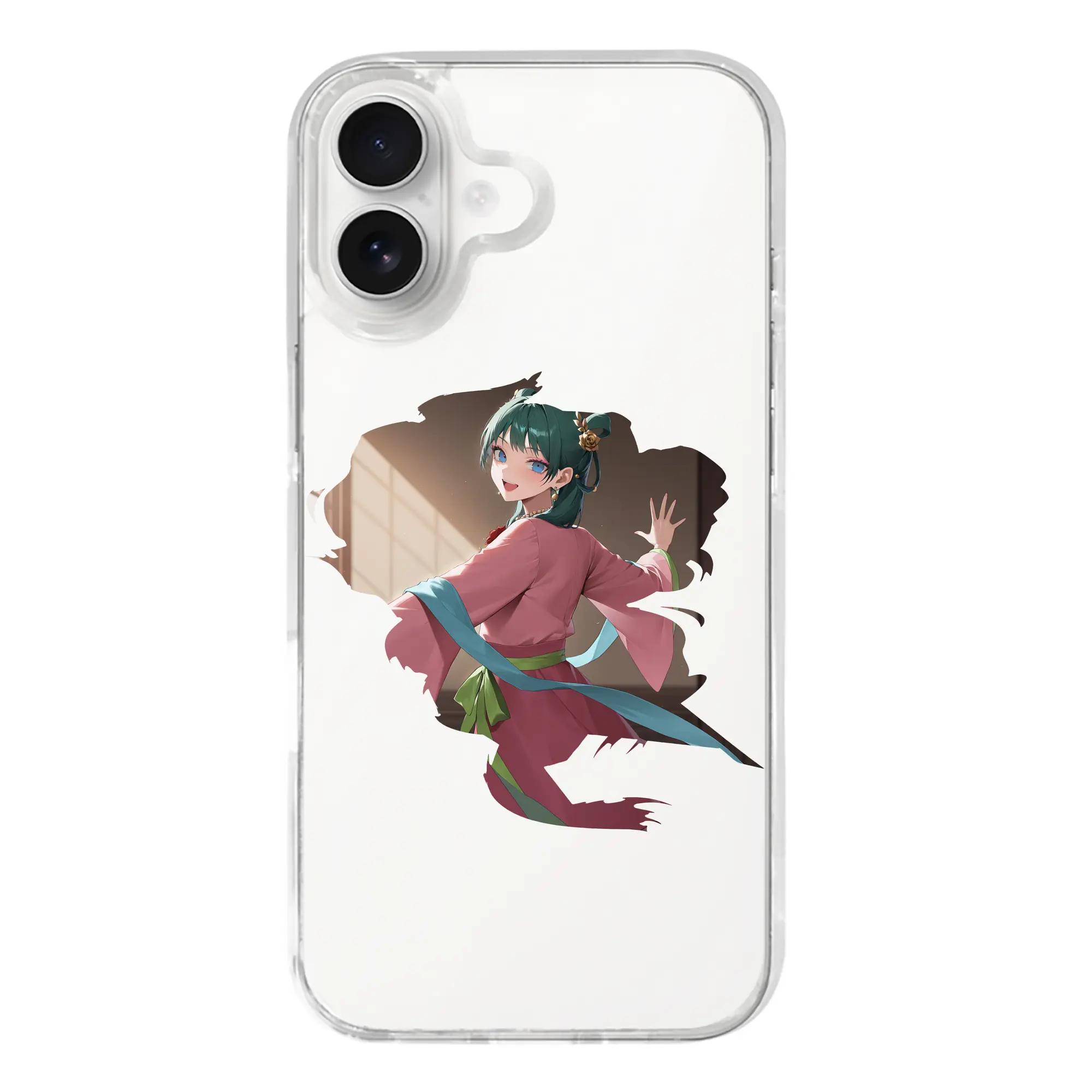 薬屋のひとりごと グッズ,猫猫 - iPhone 17シリーズ 透明スマホケース – 薄型・耐衝撃・精密フィット保護カバー